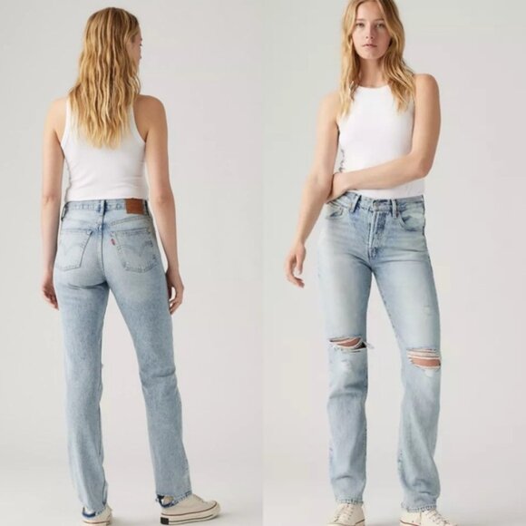 Levi's® Premium501® ORIGINAL FIT WOMEN'S JEANS 26 - Picture 1 of 6